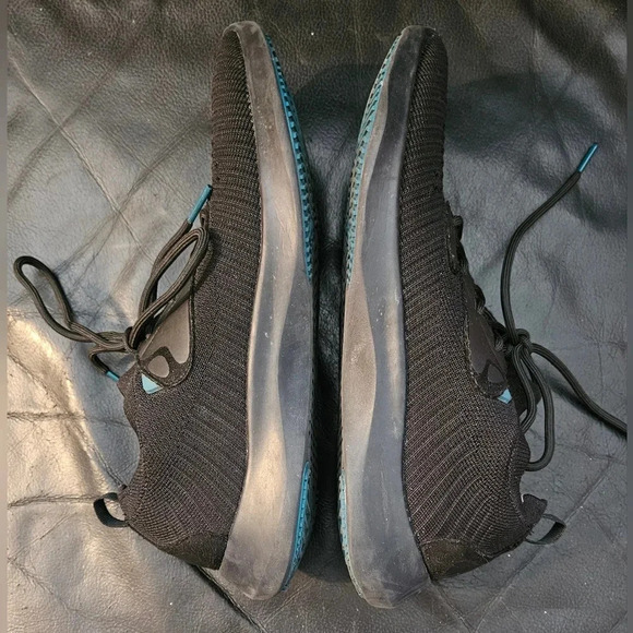 Vessi Everyday Move Waterproof Black Lace-up Slip-On Sneaker W6 US - Picture 2 of 12